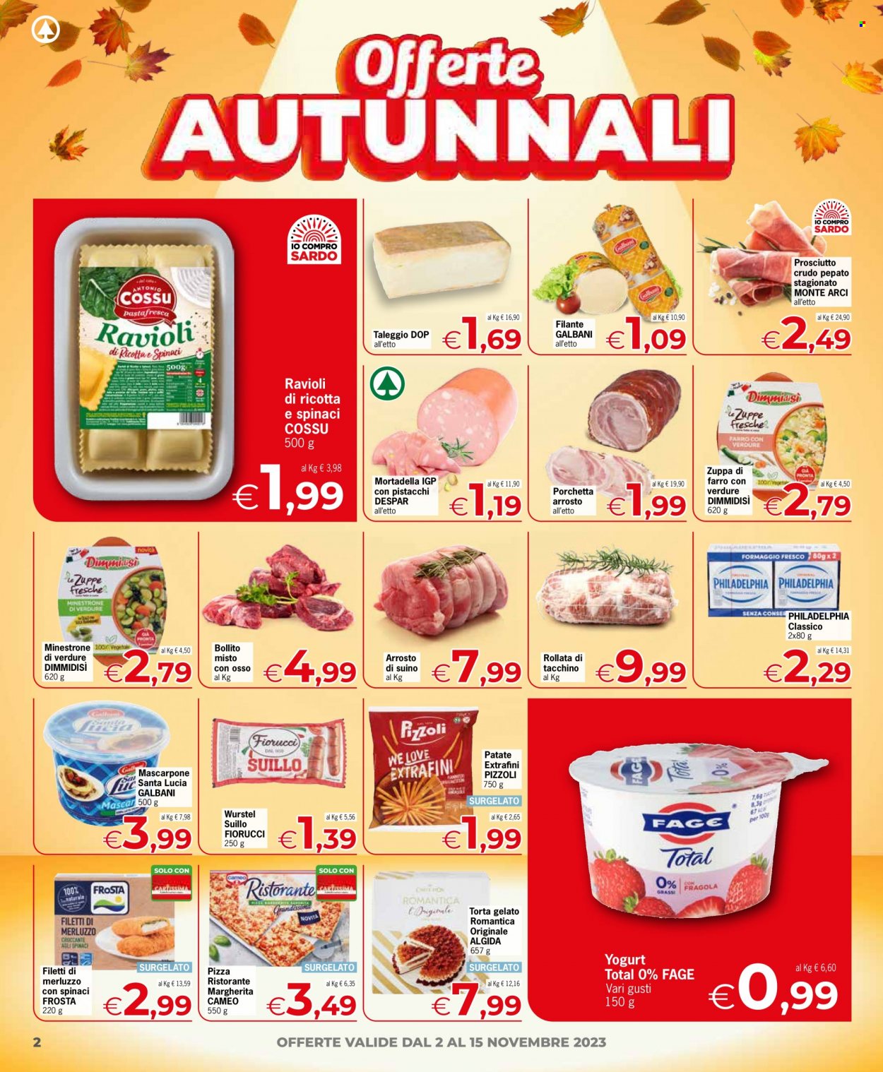 Leták Eurospar - 2.11.2023 - 15.11.2023. Strana 2