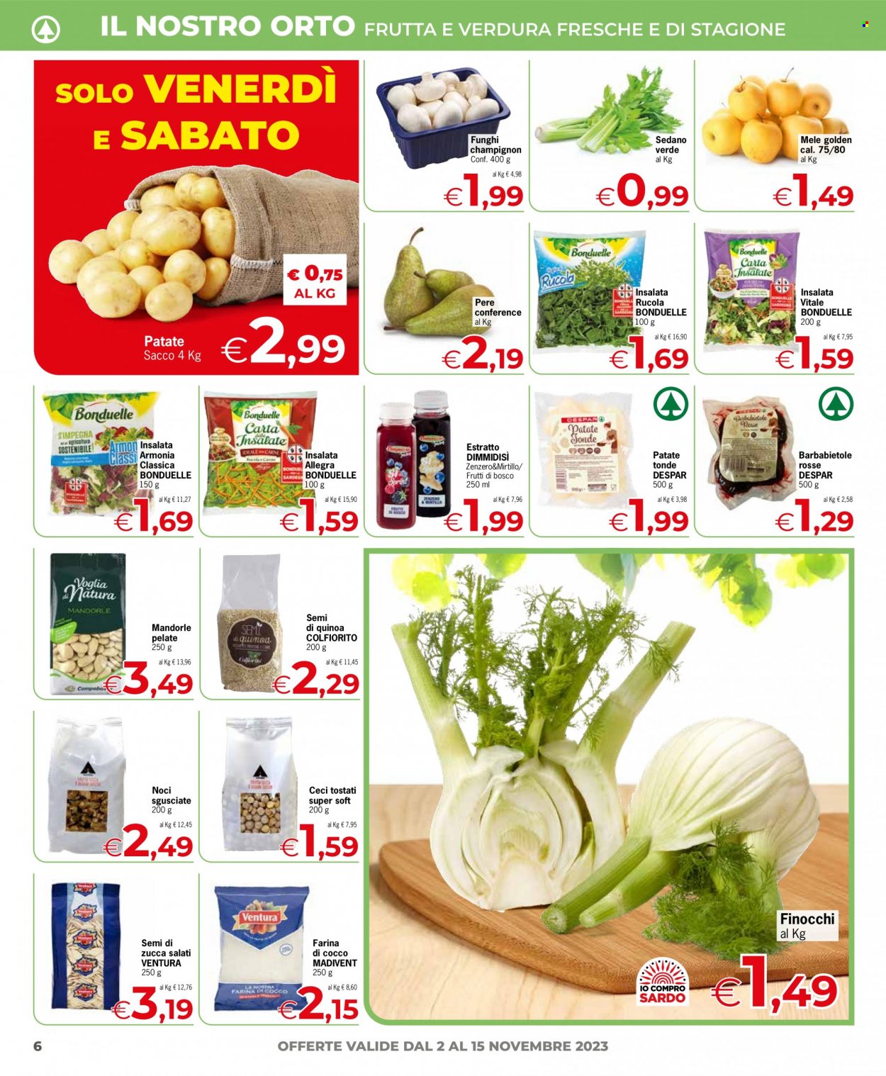 Volantino Eurospar - 2/11/2023 - 15/11/2023. Pagina 6