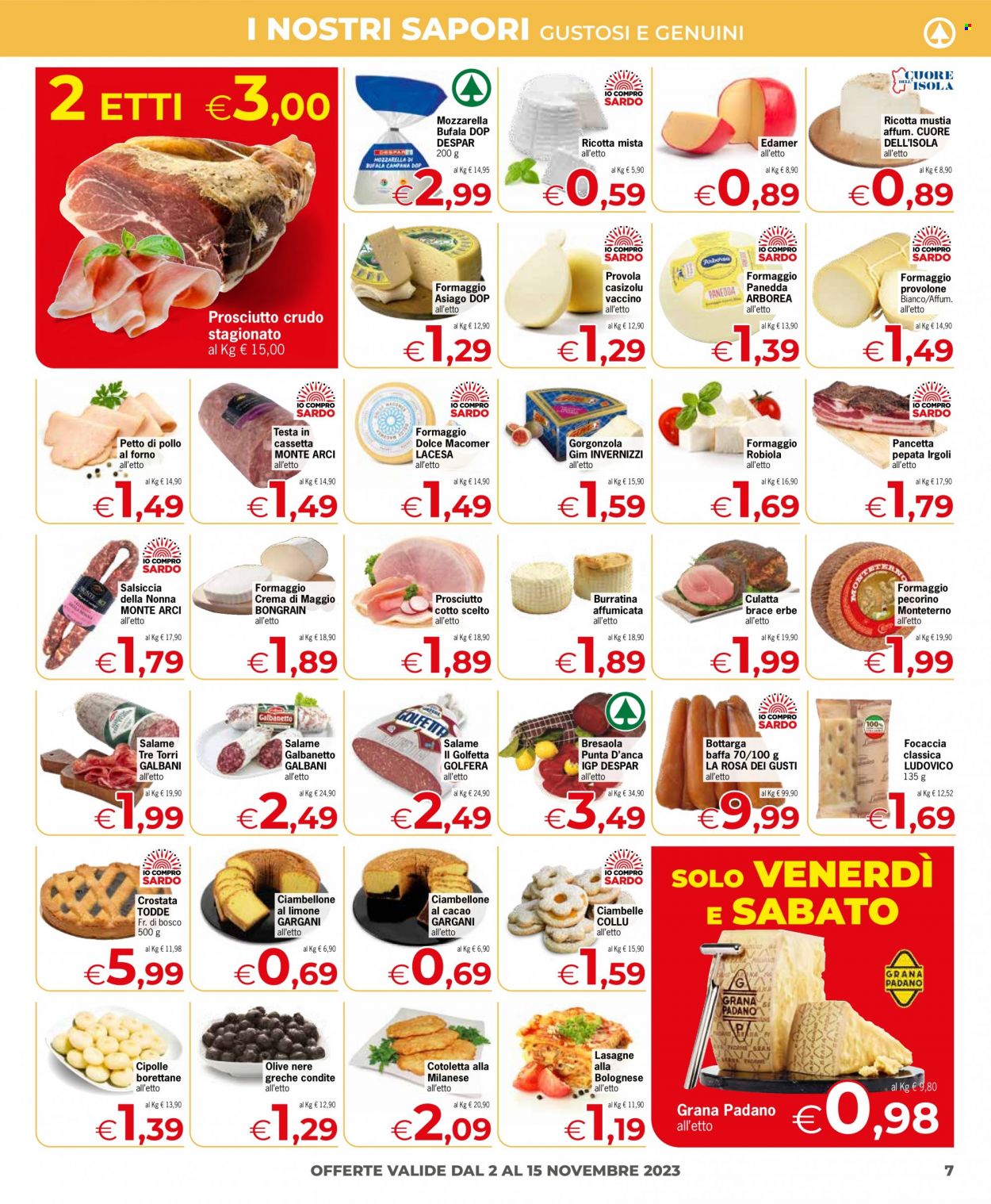 Volantino Eurospar - 2/11/2023 - 15/11/2023. Pagina 7