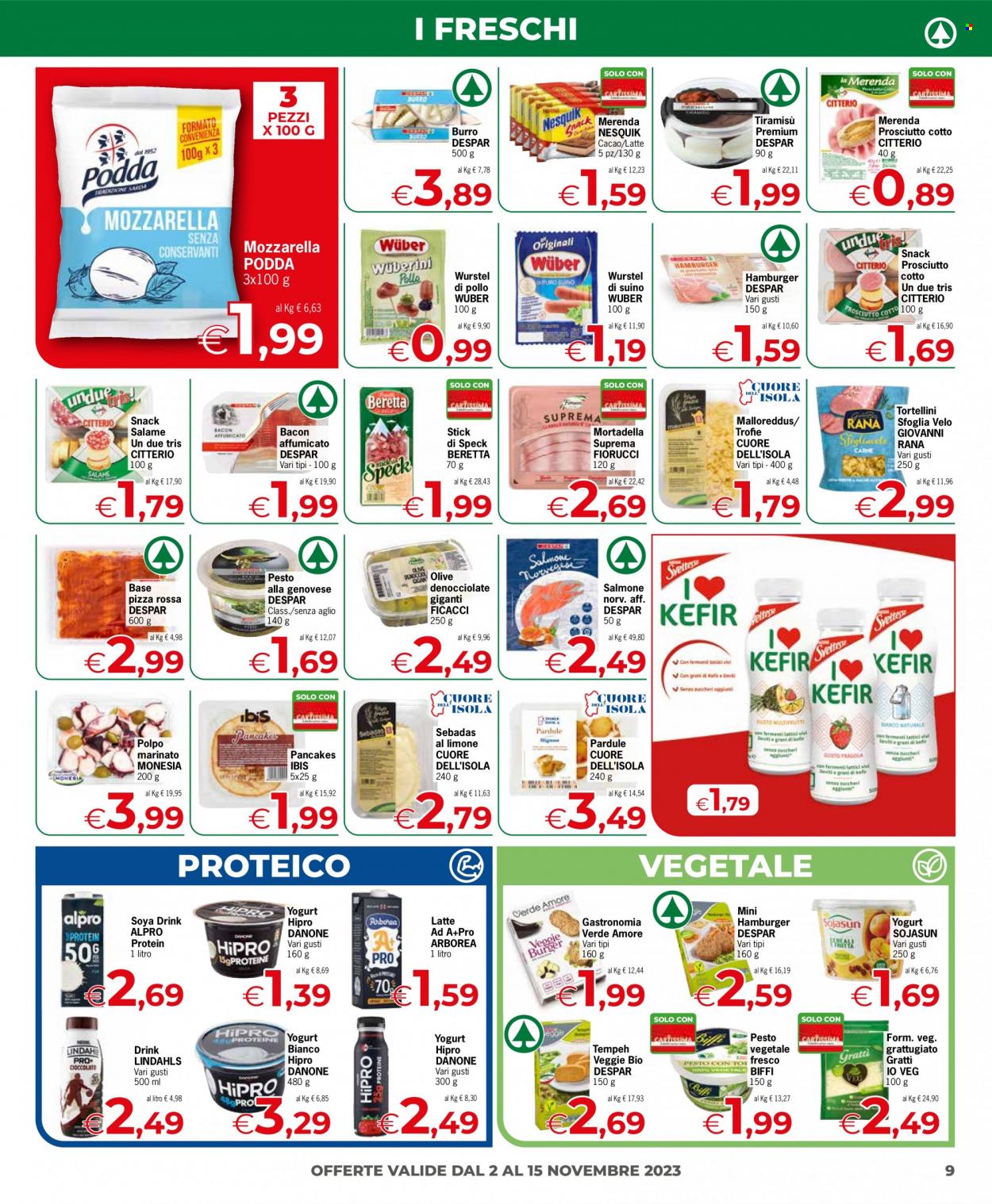 Volantino Eurospar - 2/11/2023 - 15/11/2023. Pagina 9