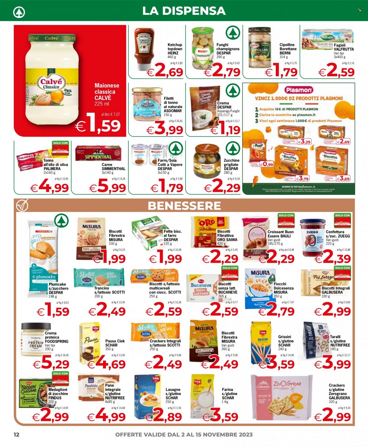 Volantino Eurospar - 2/11/2023 - 15/11/2023. Pagina 12