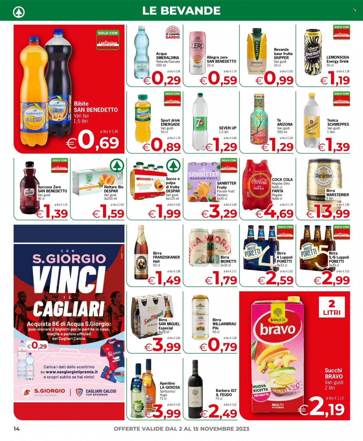 Leták Eurospar - 2.11.2023 - 15.11.2023. Strana 14