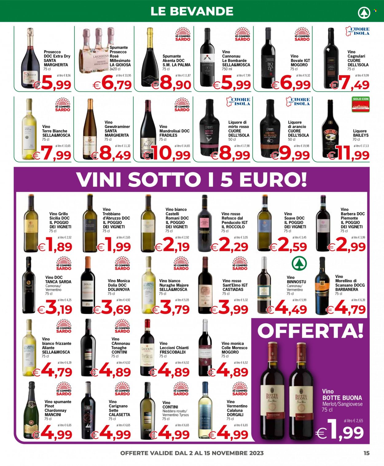 Volantino Eurospar - 2/11/2023 - 15/11/2023. Pagina 15