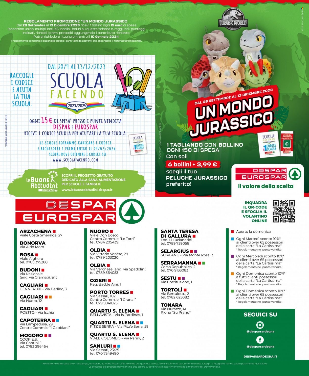 Volantino Eurospar - 2/11/2023 - 15/11/2023. Pagina 20