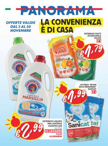 Volantino Panorama - 3/11/2023 - 30/11/2023.