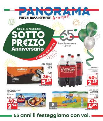Volantino Panorama - 3/11/2023 - 16/11/2023.