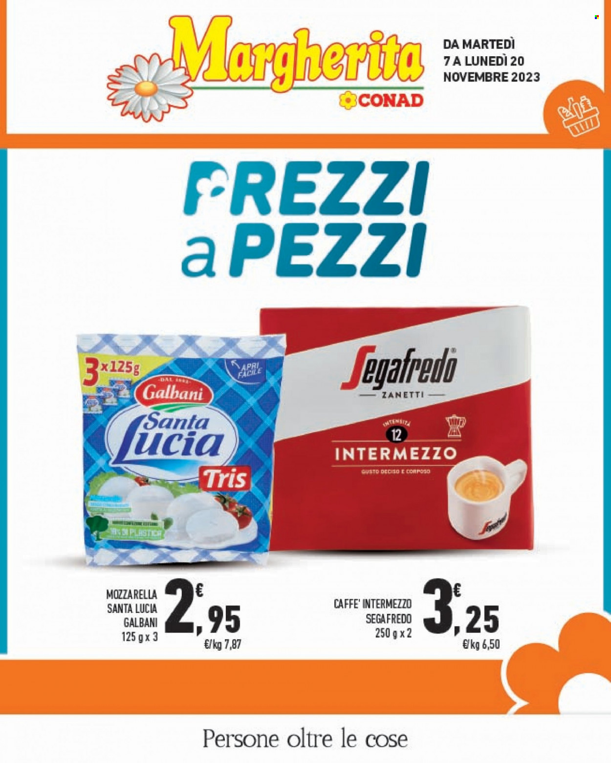 Leták Margherita Conad - 7.11.2023 - 20.11.2023. Strana 1