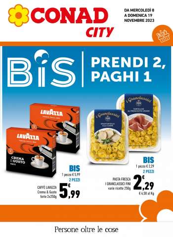 Volantino Conad City - 8/11/2023 - 19/11/2023.