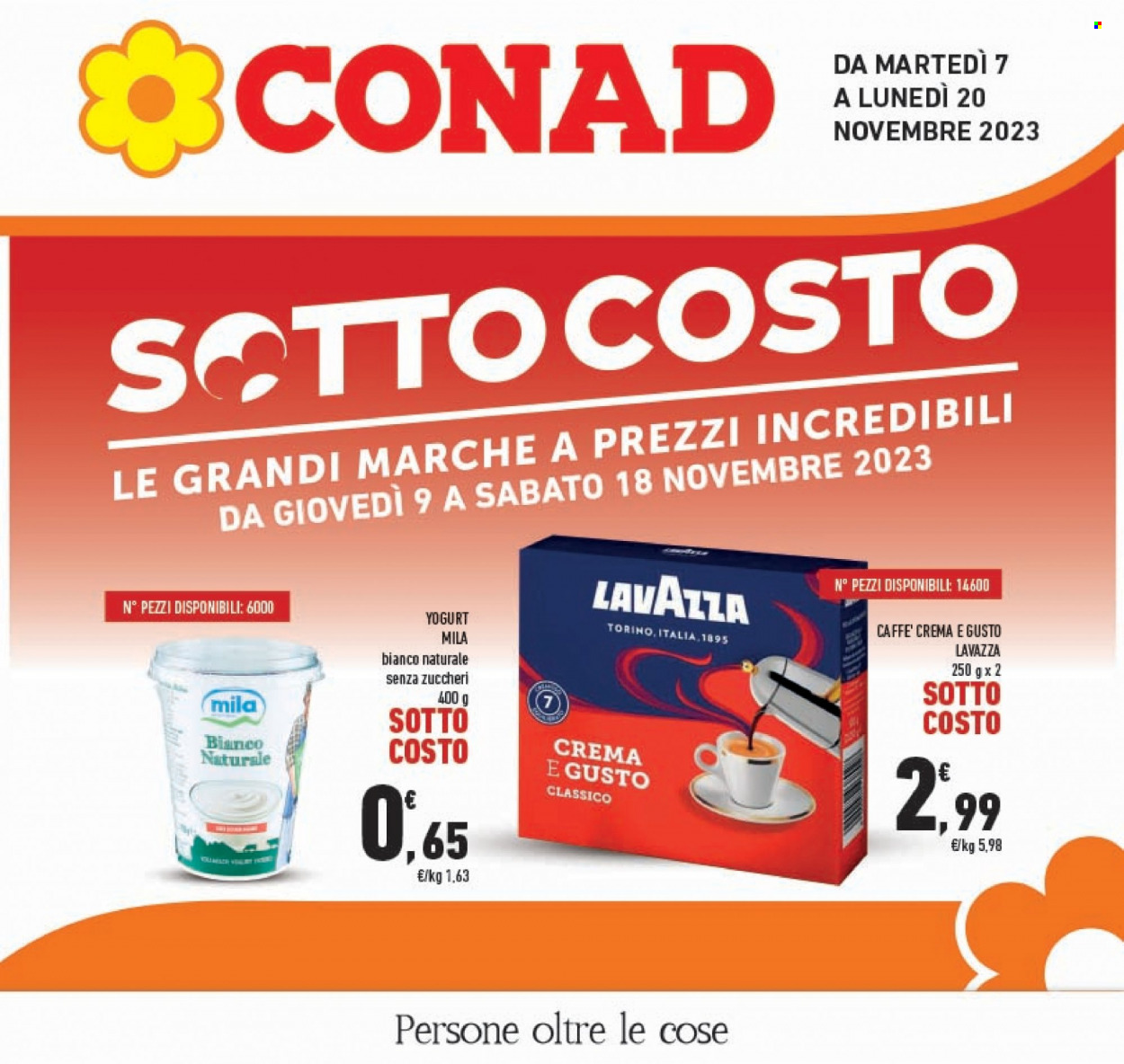 Volantino Conad - 7/11/2023 - 20/11/2023. Pagina 1