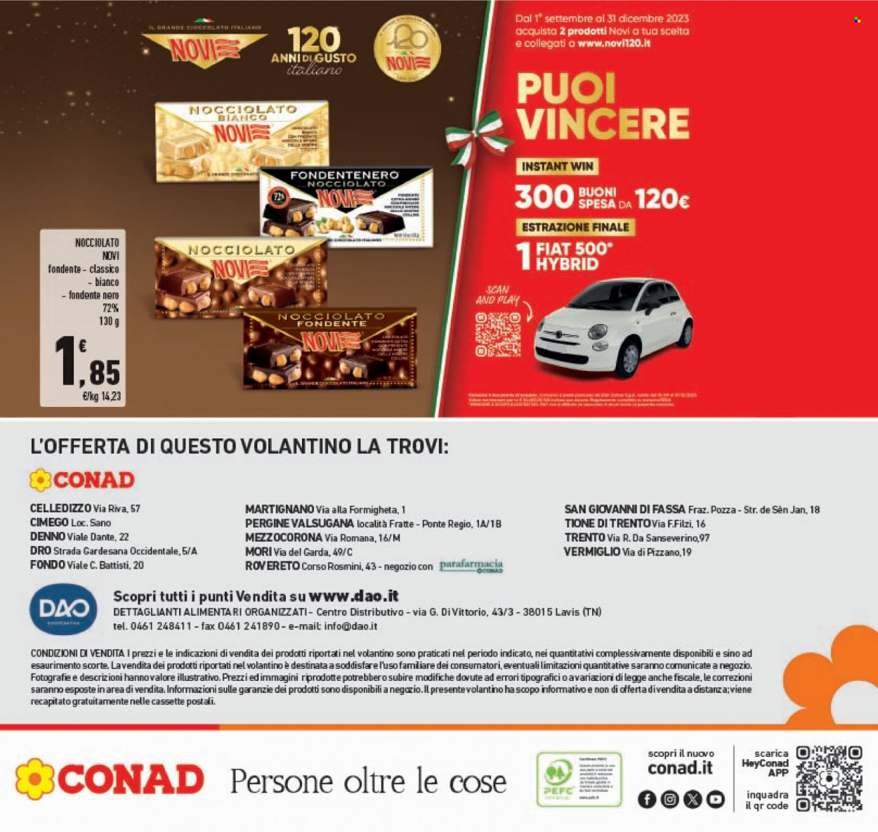 Volantino Conad - 7/11/2023 - 20/11/2023. Pagina 28