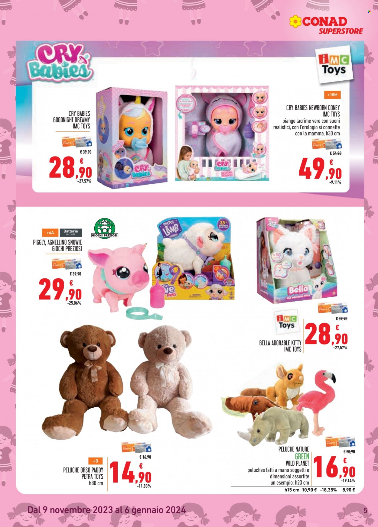 Leták Conad Superstore - 9.11.2023 - 6.1.2024. Strana 5