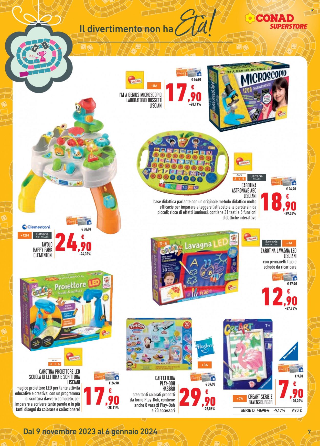 Leták Conad Superstore - 9.11.2023 - 6.1.2024. Strana 7
