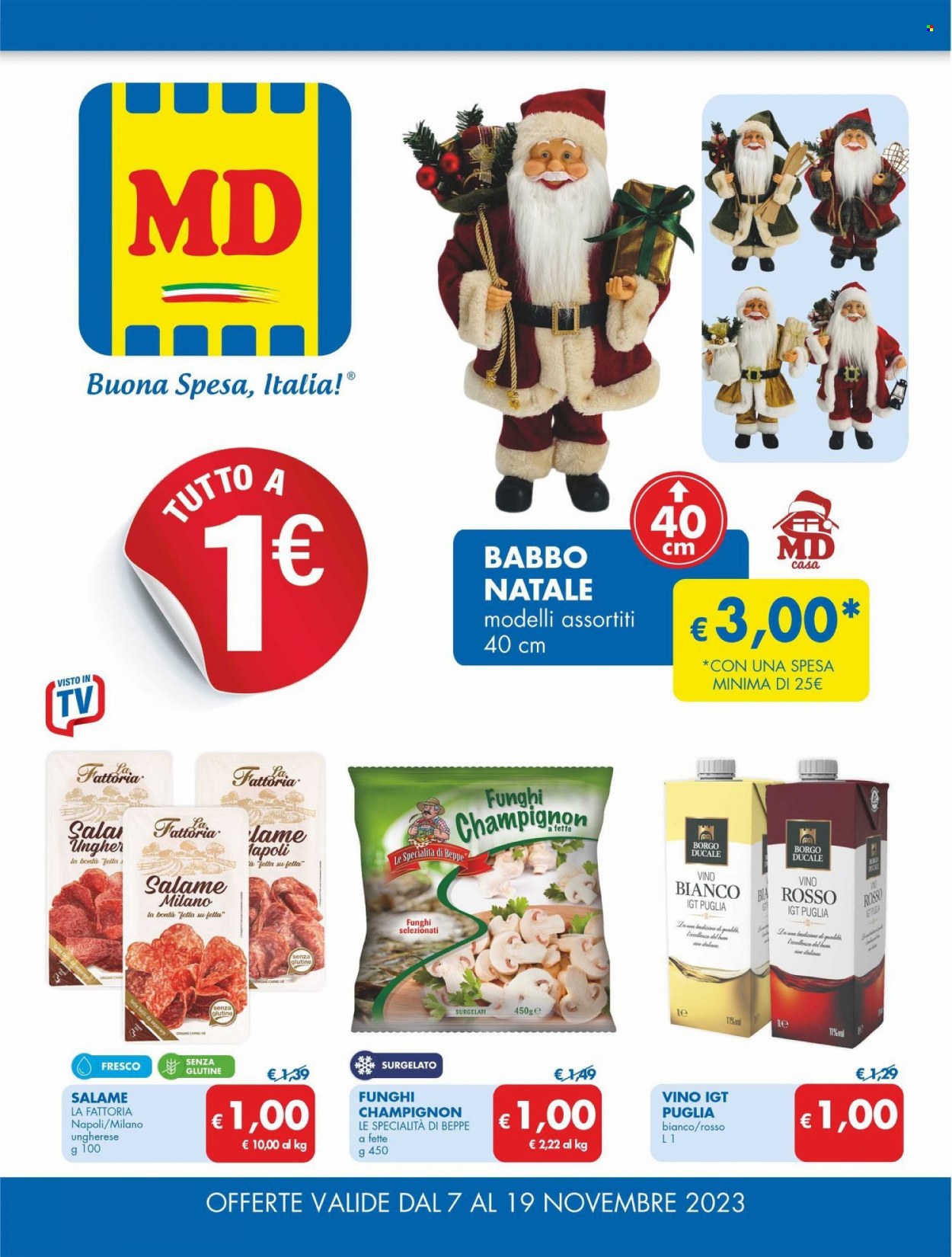 Leták MD Discount - 7.11.2023 - 19.11.2023. Strana 1