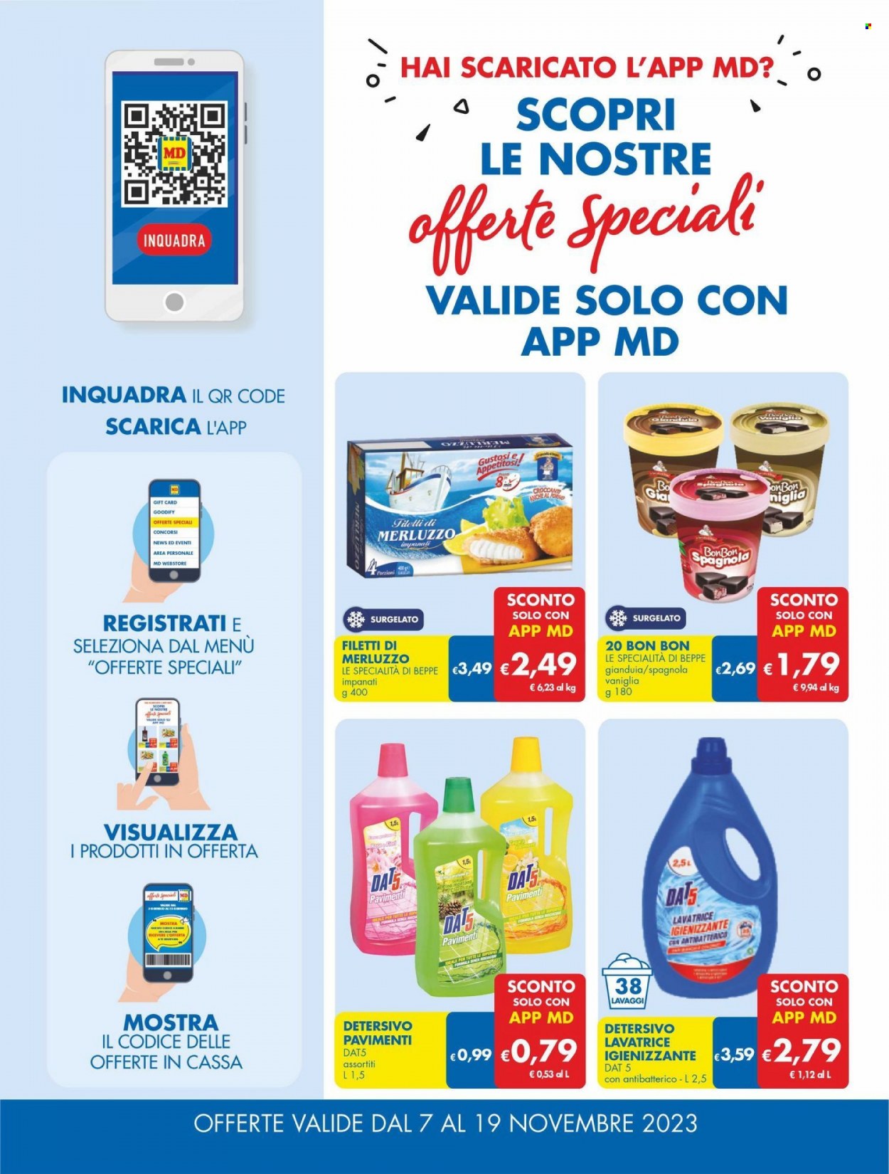 Volantino MD Discount - 7/11/2023 - 19/11/2023. Pagina 18
