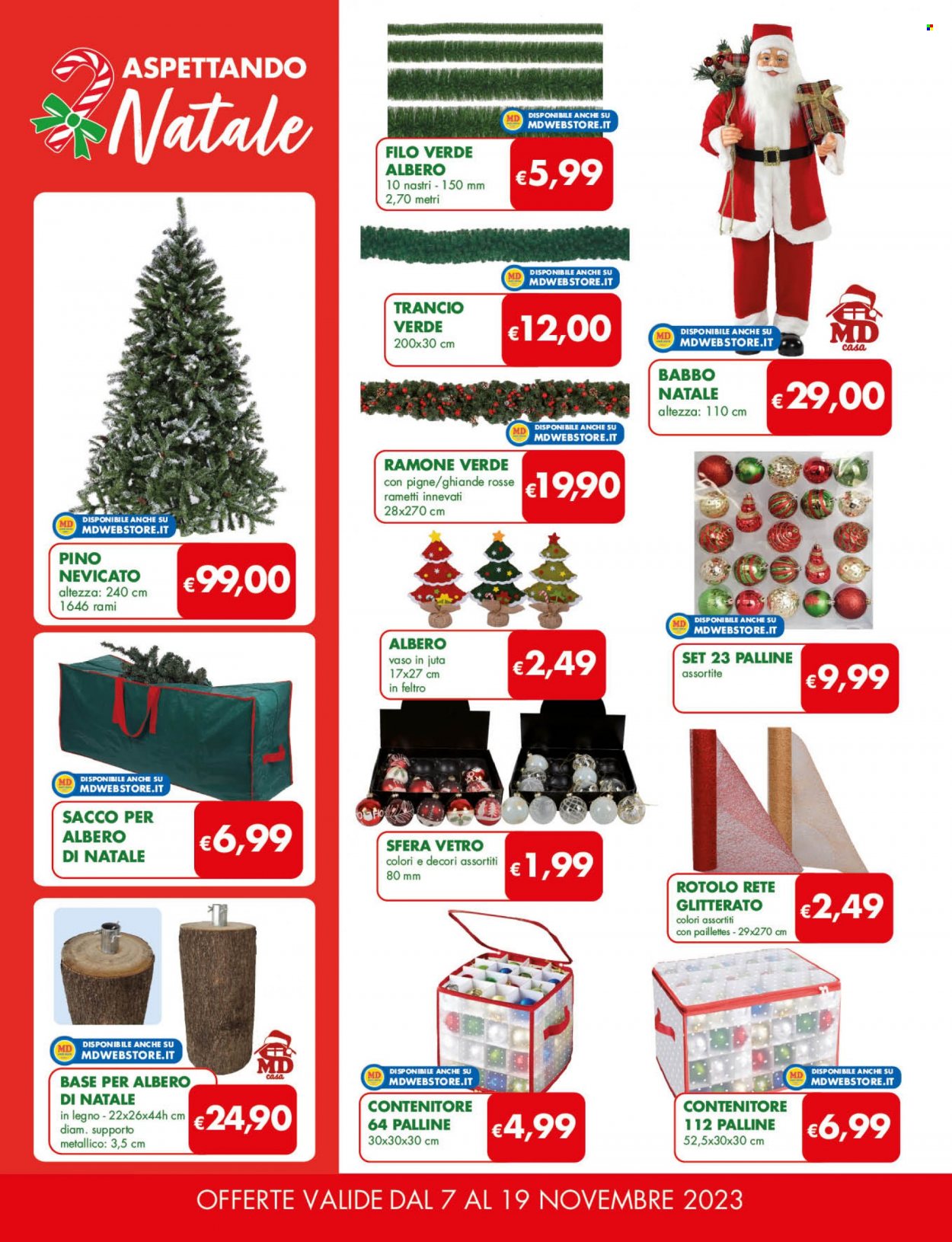 Volantino MD Discount - 7/11/2023 - 19/11/2023. Pagina 22