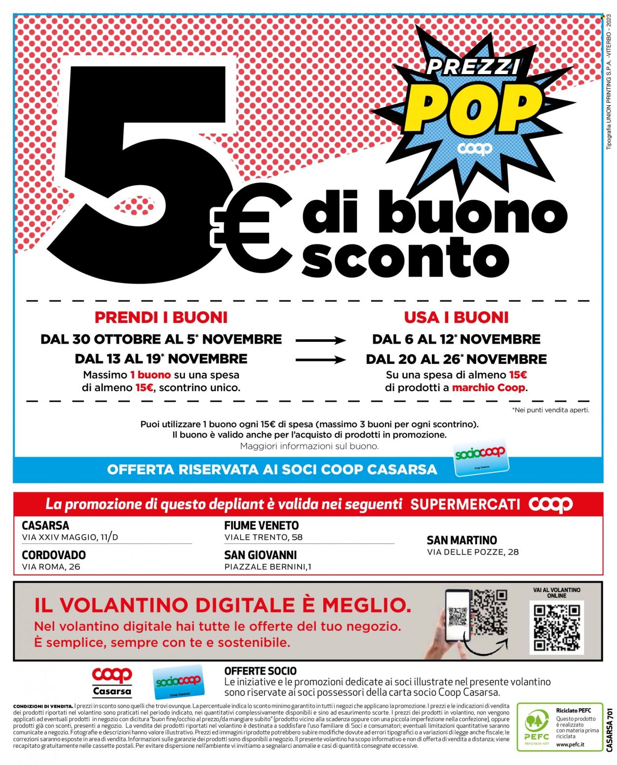 Leták Coop - 2.11.2023 - 15.11.2023. Strana 12
