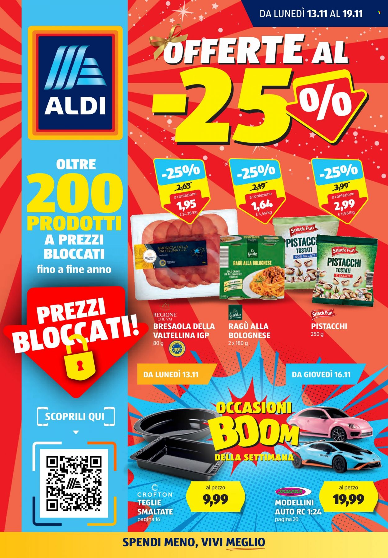Volantino Aldi - 13/11/2023 - 19/11/2023. Pagina 1