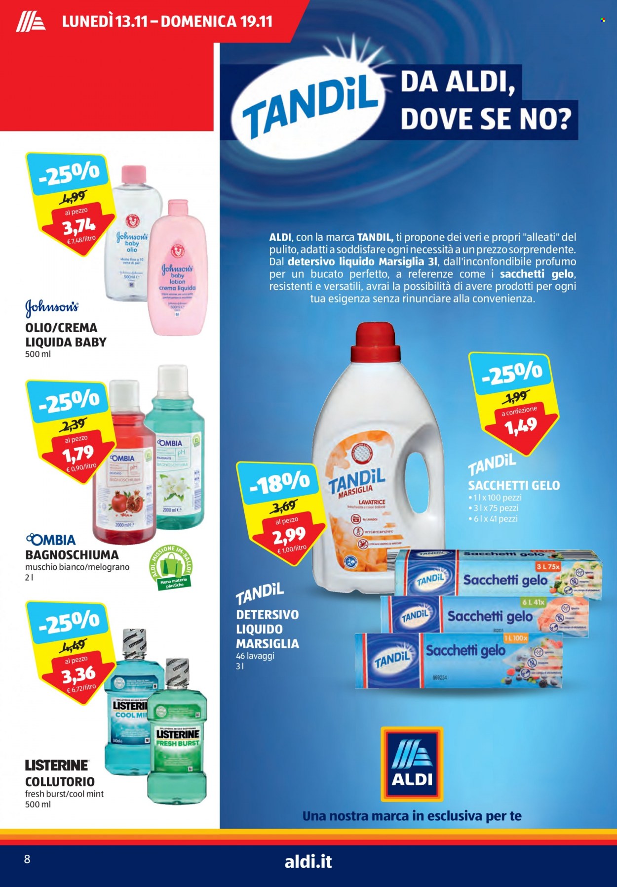 Volantino Aldi - 13/11/2023 - 19/11/2023. Pagina 8