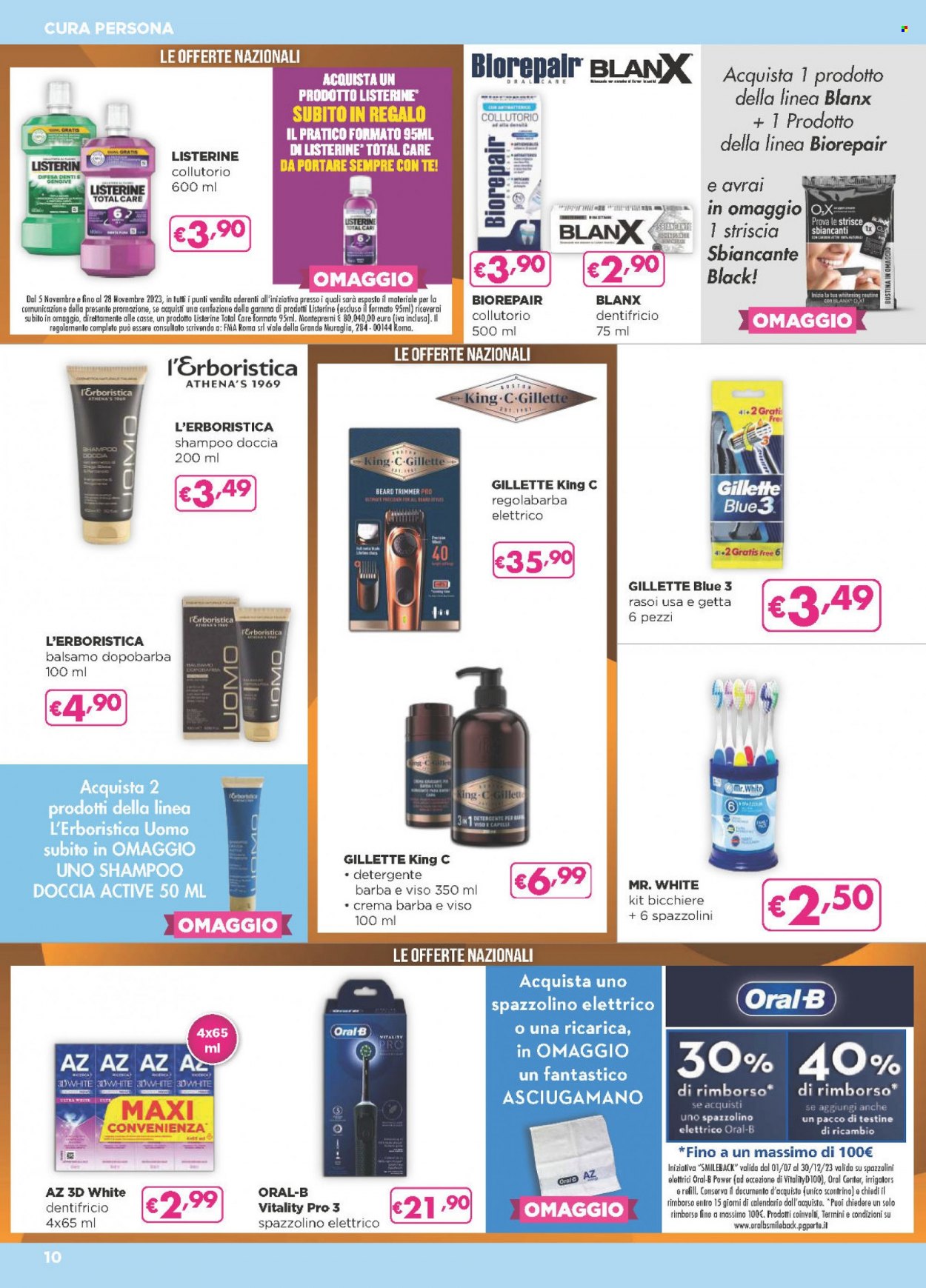 Volantino Acqua & Sapone - 9/11/2023 - 28/11/2023. Pagina 10