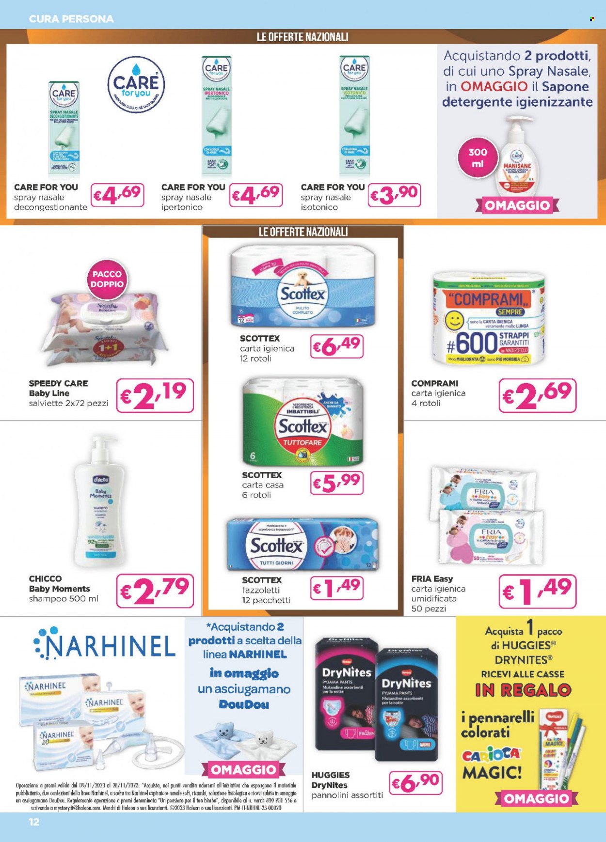 Volantino Acqua & Sapone - 9/11/2023 - 28/11/2023. Pagina 12