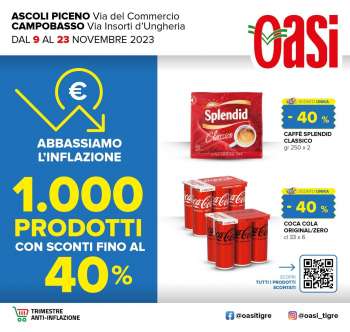 Volantino Oasi - 9/11/2023 - 23/11/2023.