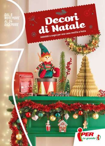 Volantino Iper, La grande i - 6/11/2023 - 24/12/2023.