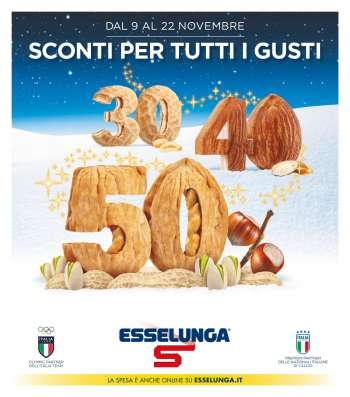 Volantino Esselunga - 9/11/2023 - 22/11/2023.