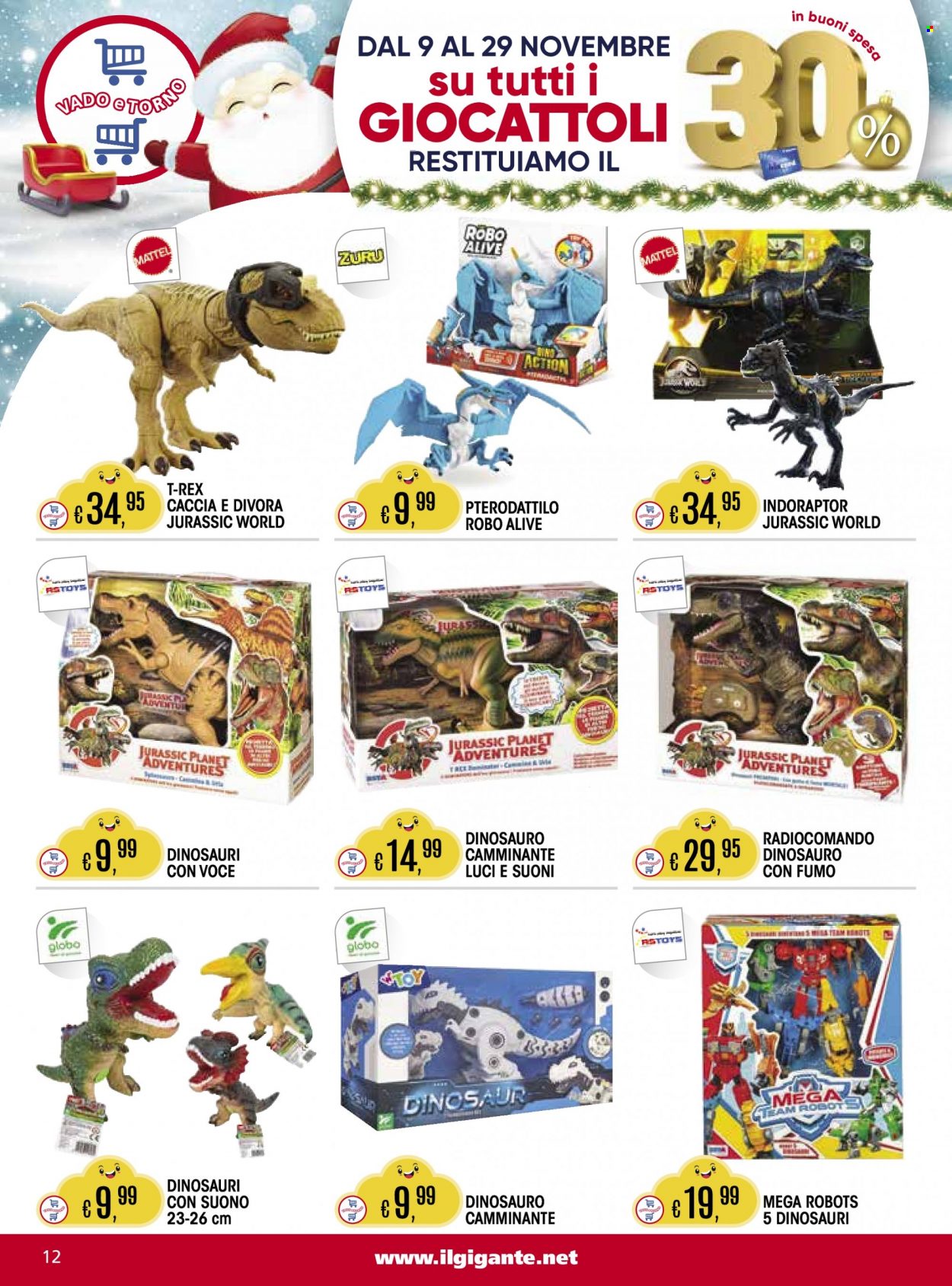 Volantino Il Gigante - 9/11/2023 - 29/11/2023. Pagina 12