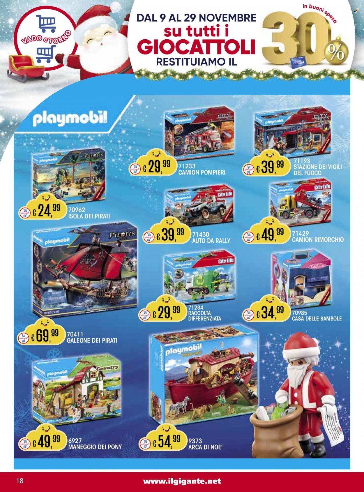Volantino Il Gigante - 9/11/2023 - 29/11/2023. Pagina 18