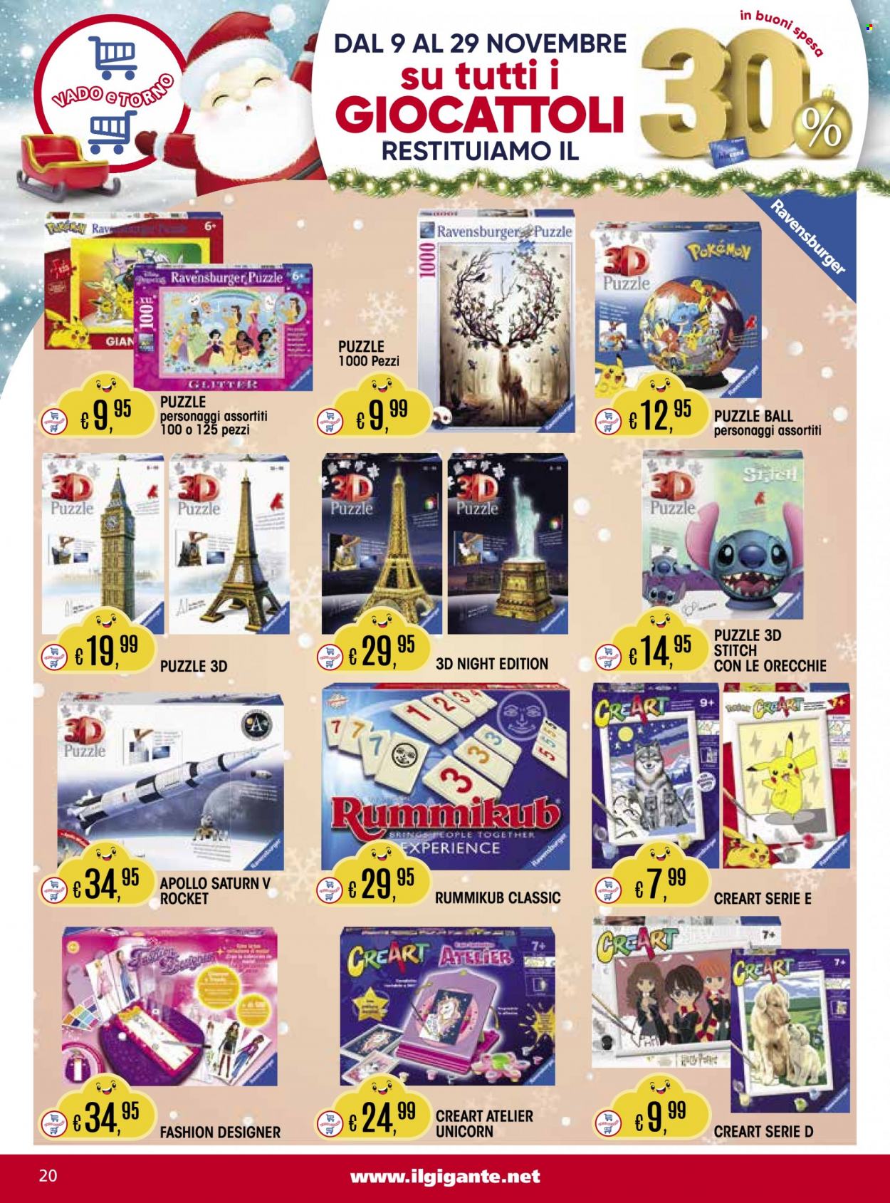 Volantino Il Gigante - 9/11/2023 - 29/11/2023. Pagina 20