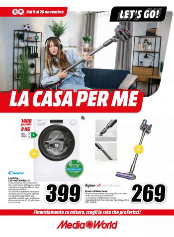 Volantino MediaWorld - 9/11/2023 - 26/11/2023.
