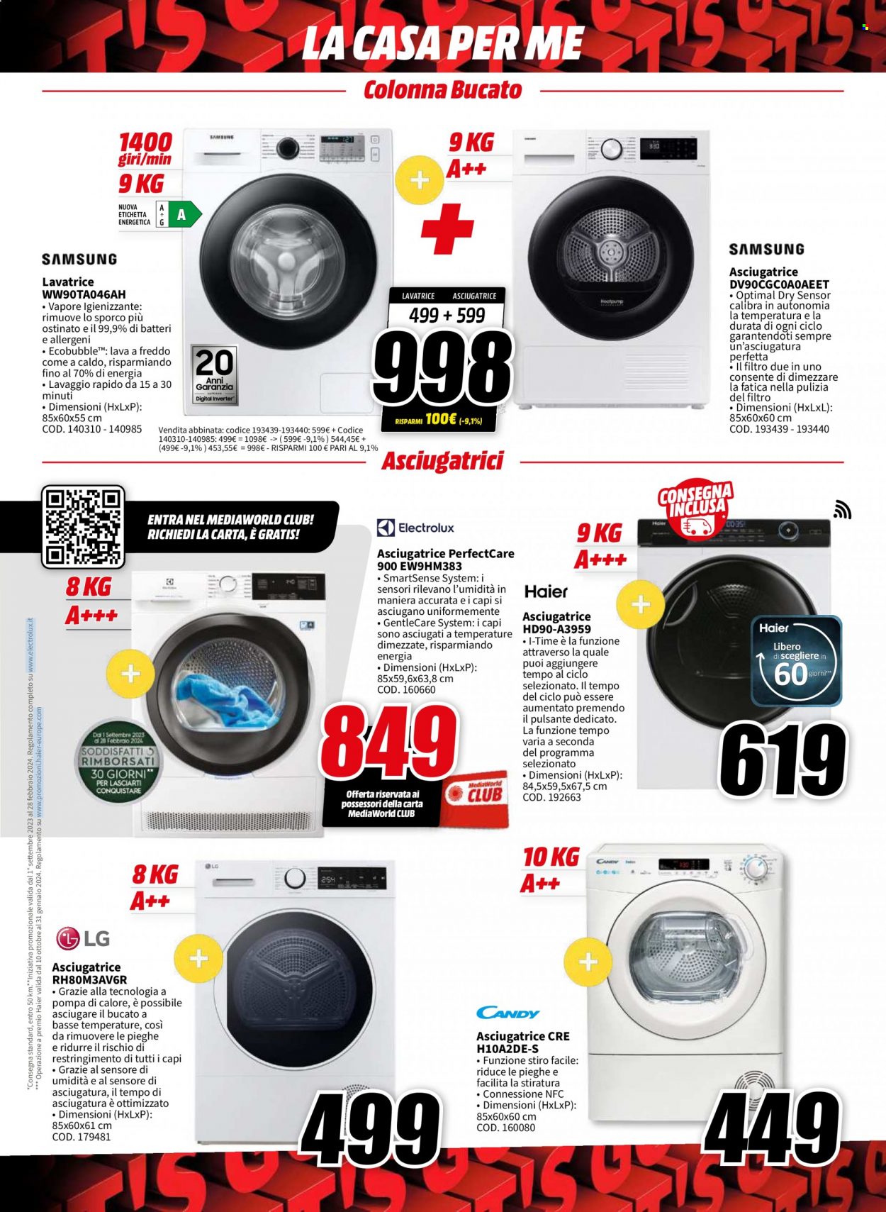 Volantino MediaWorld - 9/11/2023 - 26/11/2023. Pagina 5