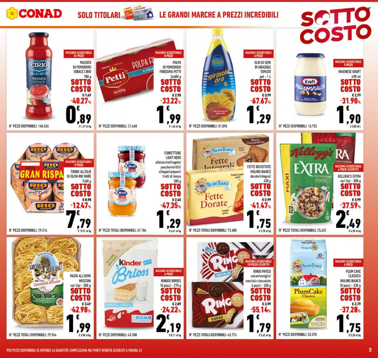 Volantino Conad - 9/11/2023 - 18/11/2023. Pagina 3