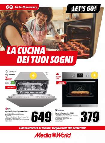 Volantino MediaWorld - 9/11/2023 - 26/11/2023.