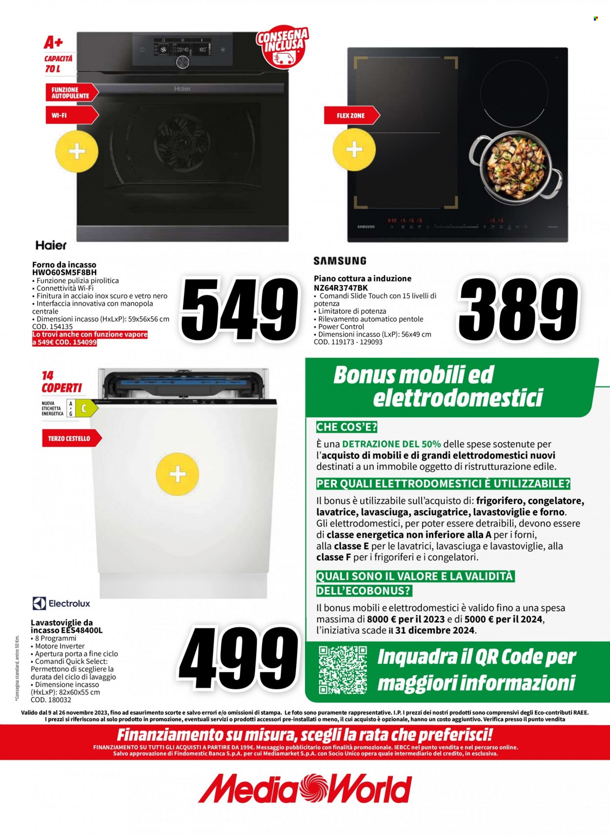 Volantino MediaWorld - 9/11/2023 - 26/11/2023. Pagina 8