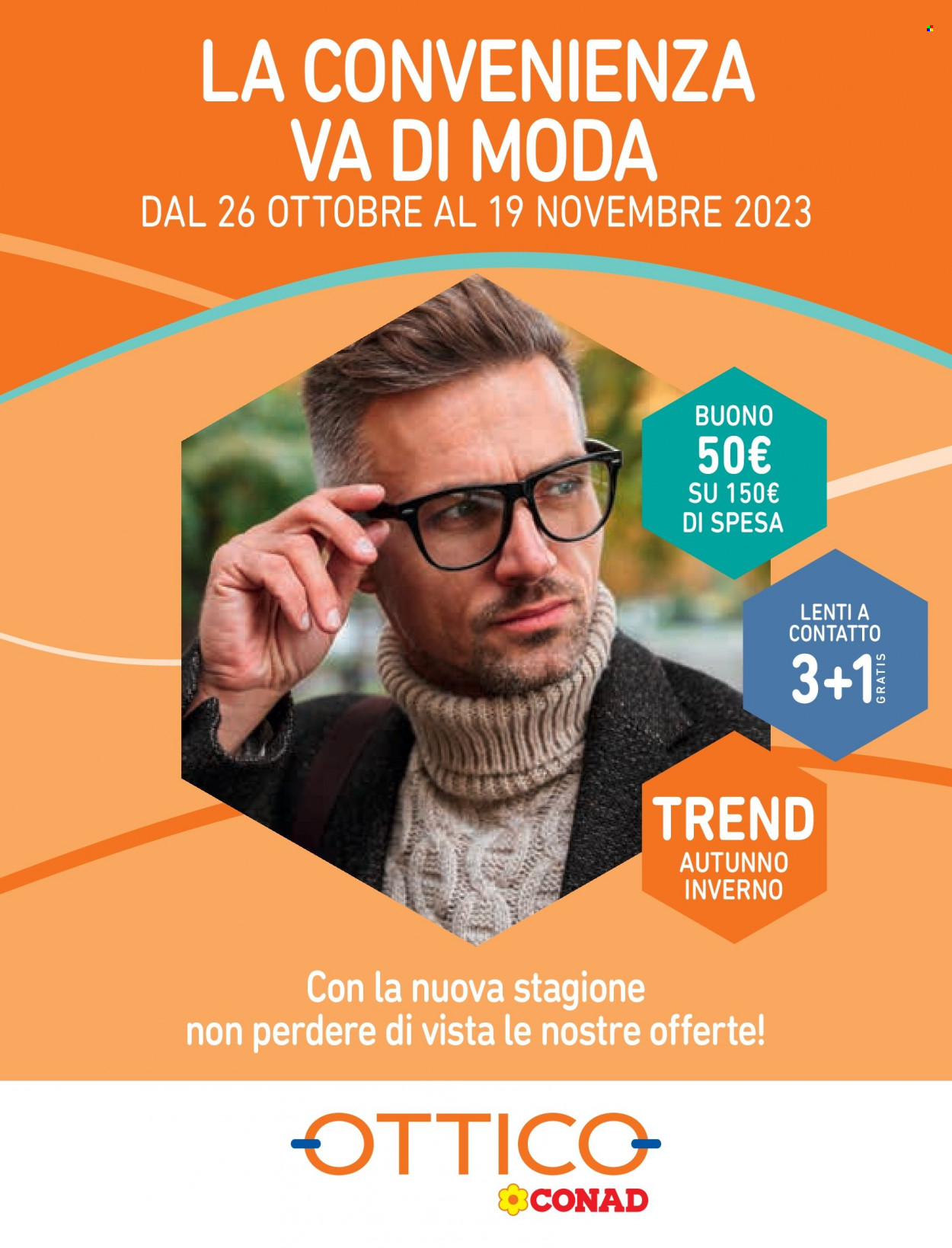 Volantino Conad Superstore - 26/10/2023 - 19/11/2023. Pagina 1