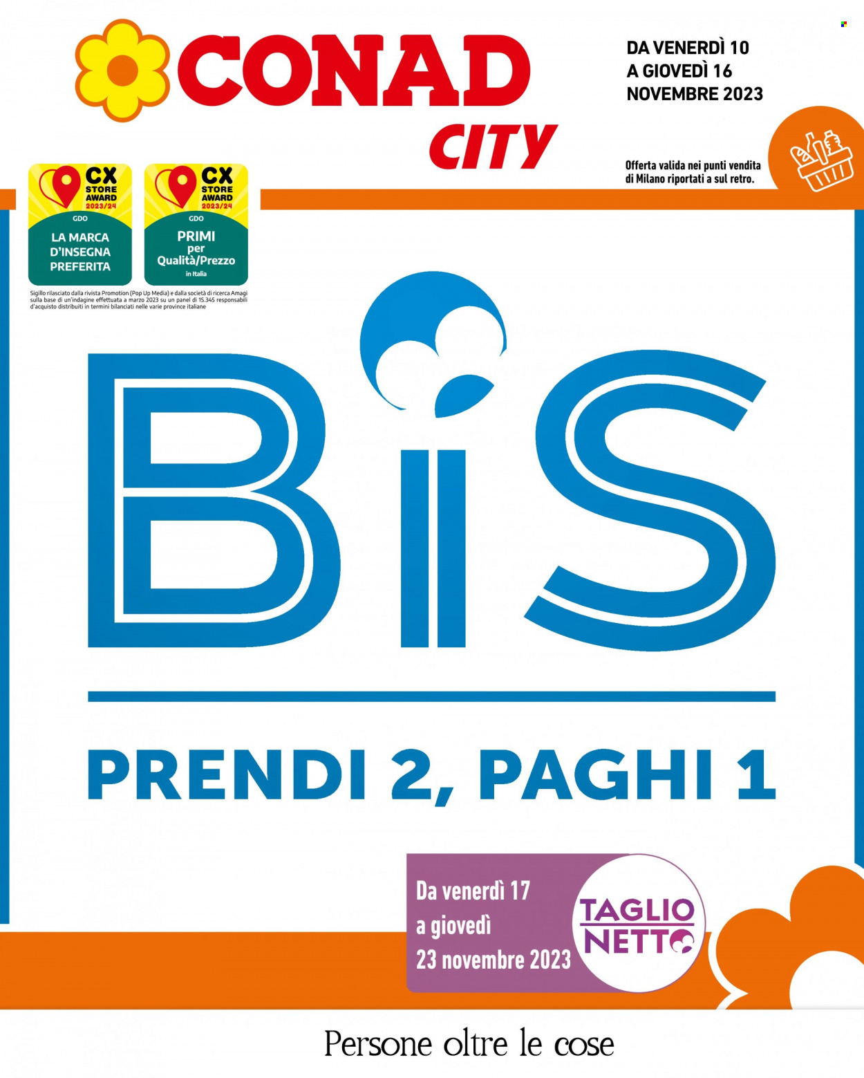 Leták Conad City - 10.11.2023 - 16.11.2023. Strana 1