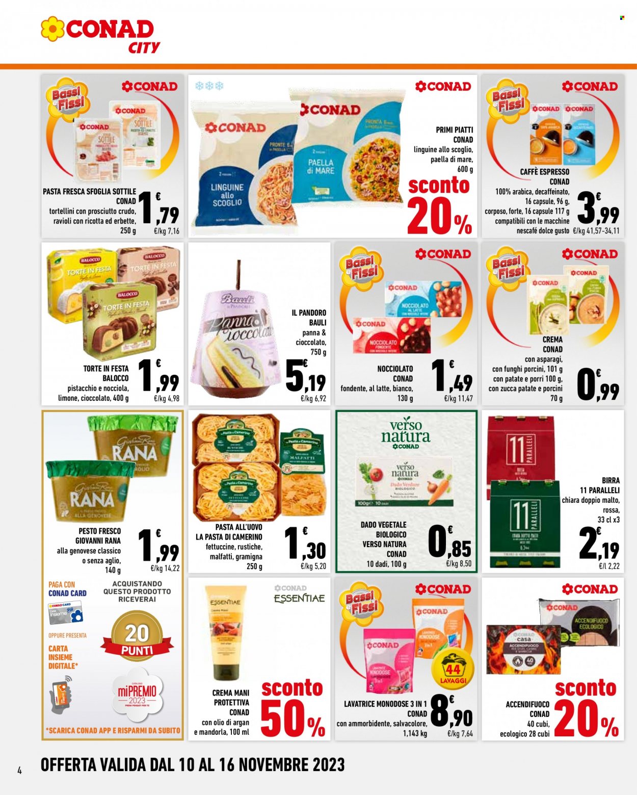 Leták Conad City - 10.11.2023 - 16.11.2023. Strana 4