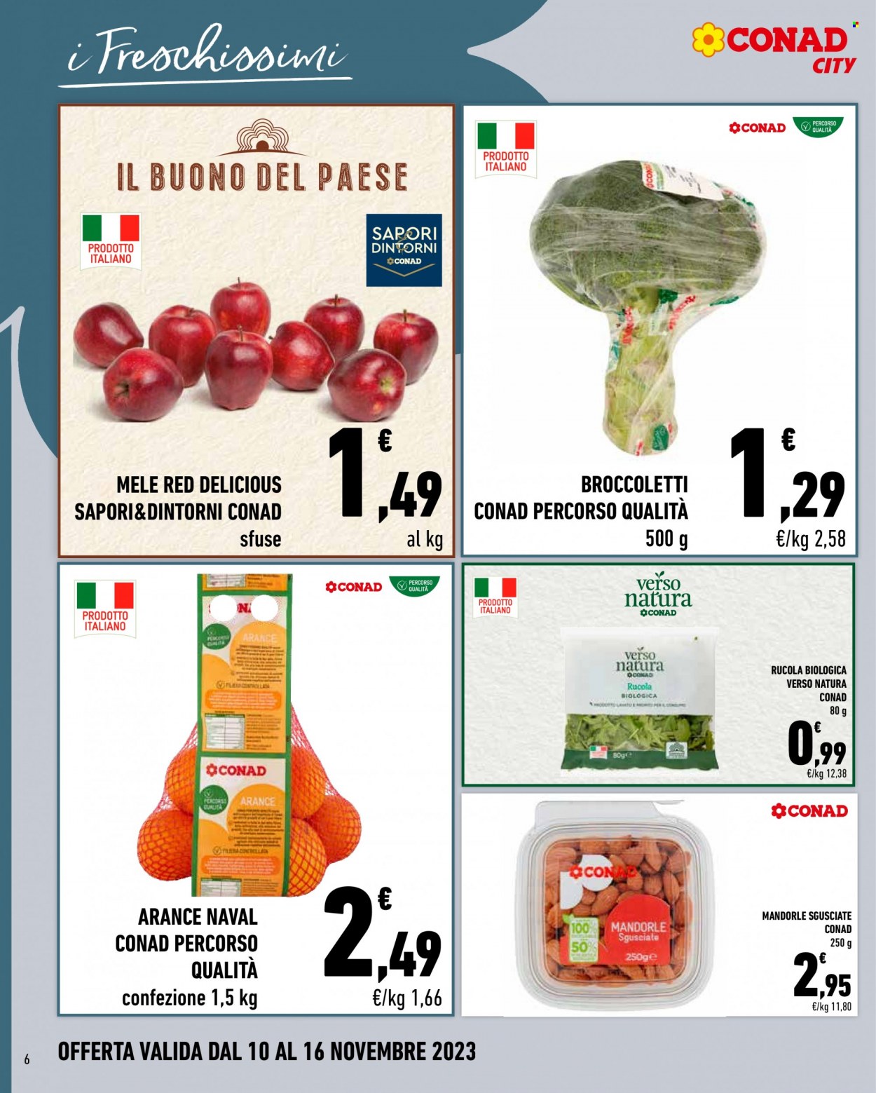 Volantino Conad City - 10/11/2023 - 16/11/2023. Pagina 6