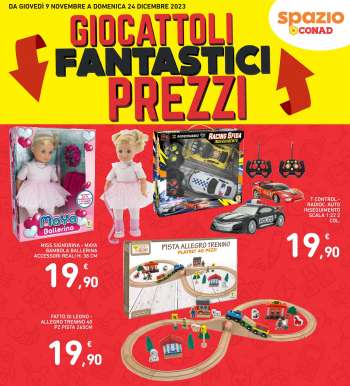 Volantino Spazio Conad - 9/11/2023 - 24/12/2023.