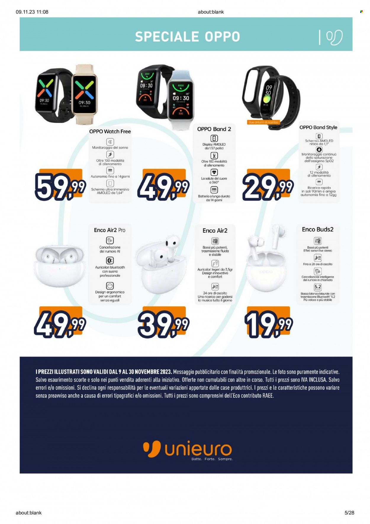 Volantino Unieuro - 9/11/2023 - 30/11/2023. Pagina 5