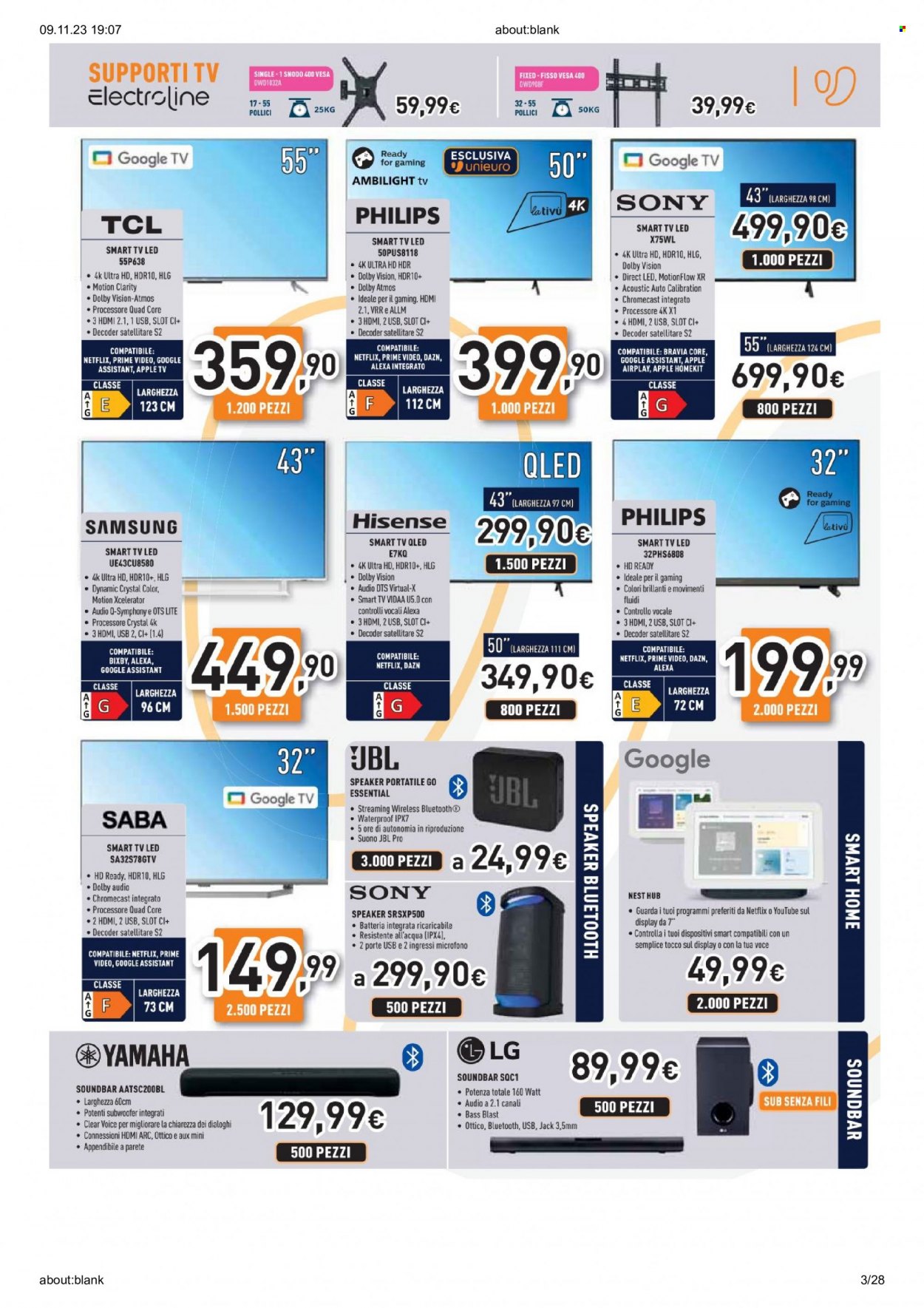 Volantino Unieuro - 9/11/2023 - 15/11/2023. Pagina 3