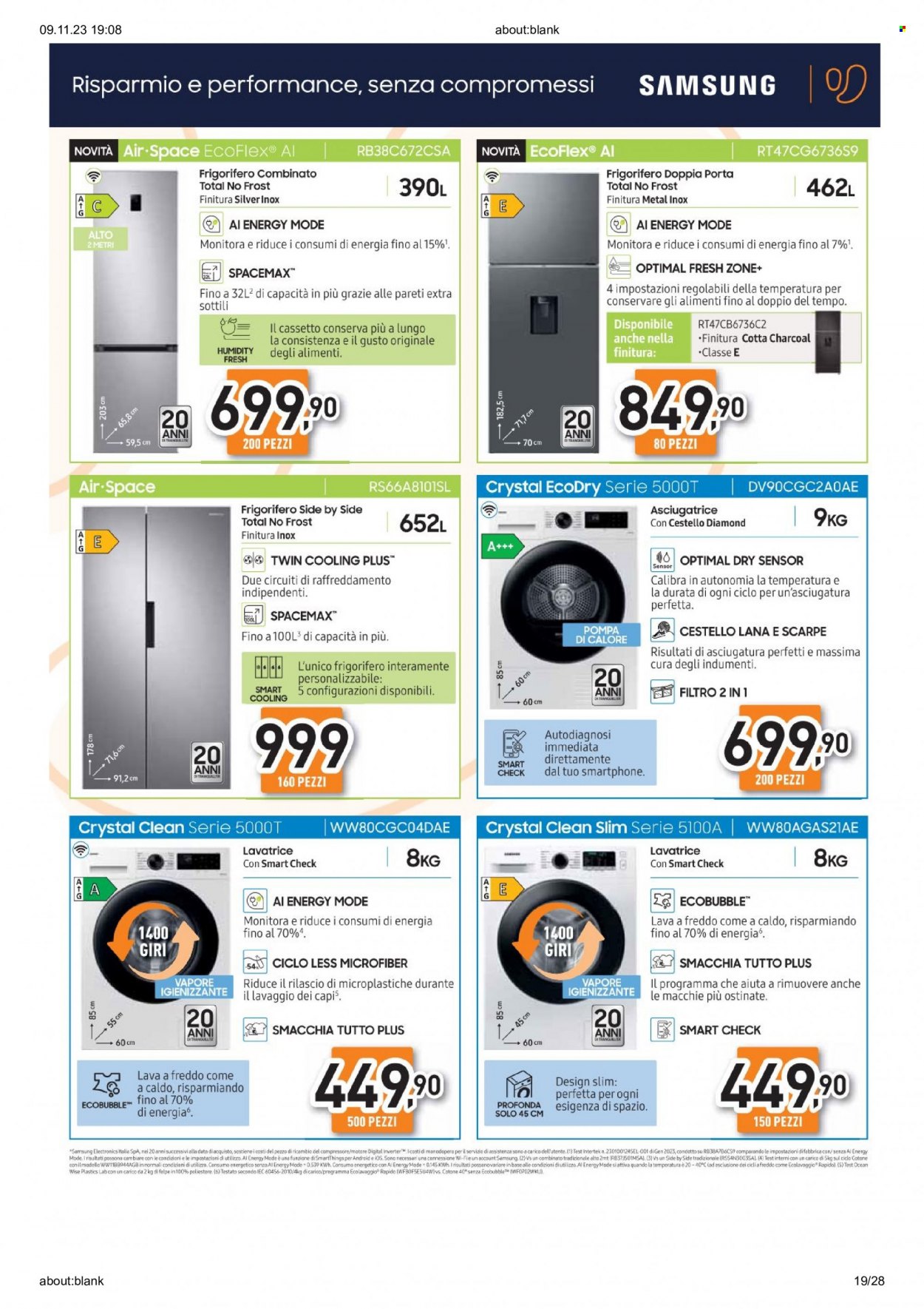 Volantino Unieuro - 9/11/2023 - 15/11/2023. Pagina 19