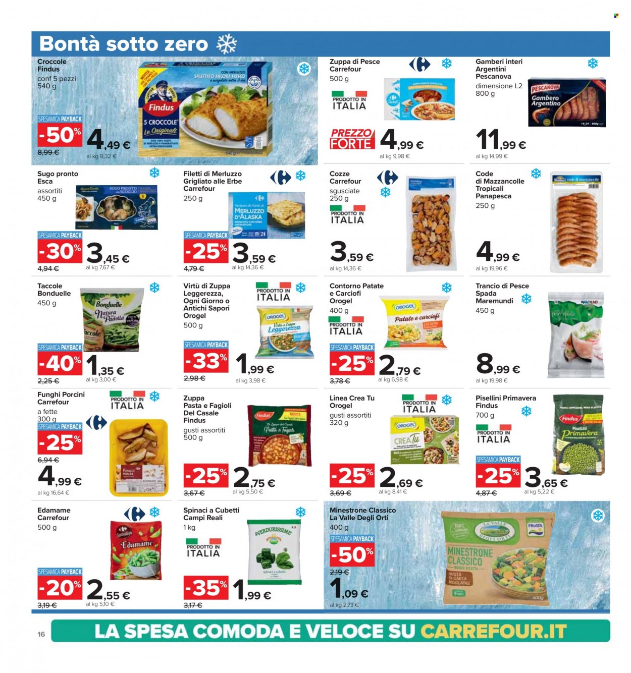 Volantino Carrefour - 13/11/2023 - 27/11/2023. Pagina 16