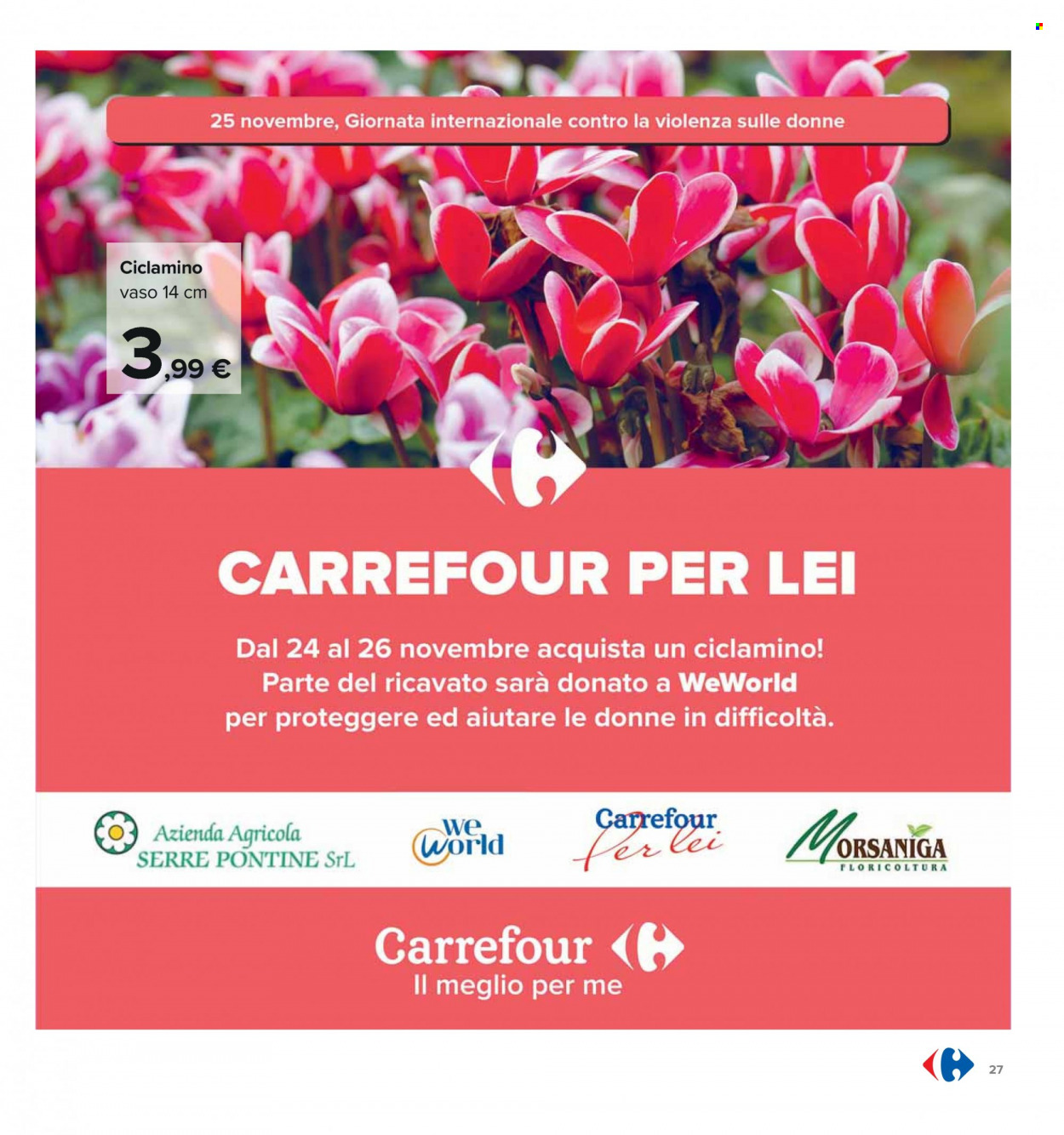 Volantino Carrefour - 13/11/2023 - 27/11/2023. Pagina 27