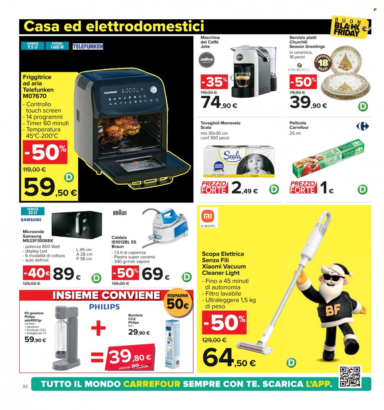 Volantino Carrefour - 13/11/2023 - 27/11/2023. Pagina 32