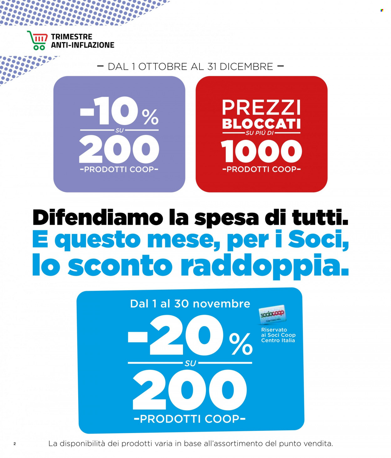 Leták Coop - 9.11.2023 - 22.11.2023. Strana 4