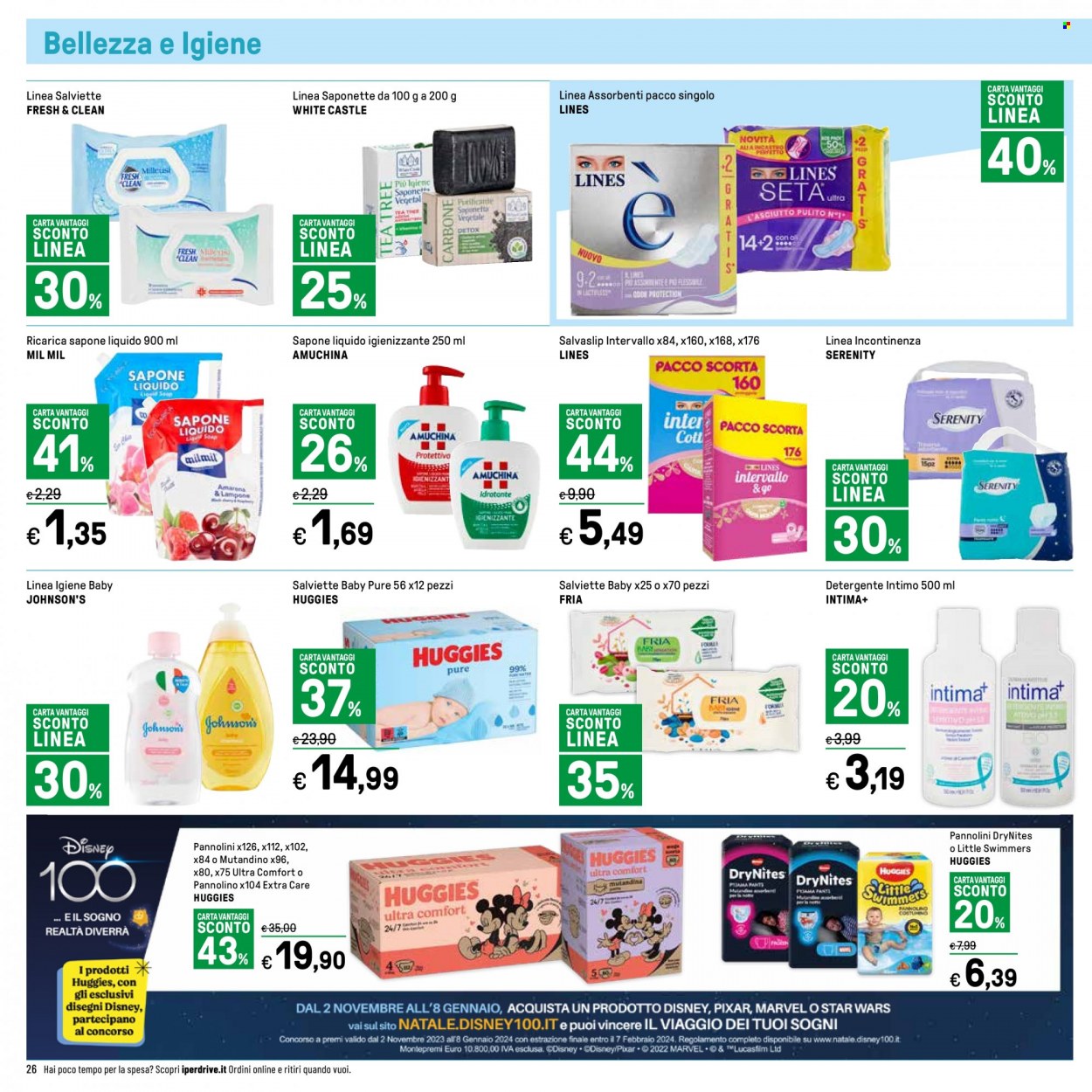 Volantino Iper, La grande i - 13/11/2023 - 26/11/2023. Pagina 26