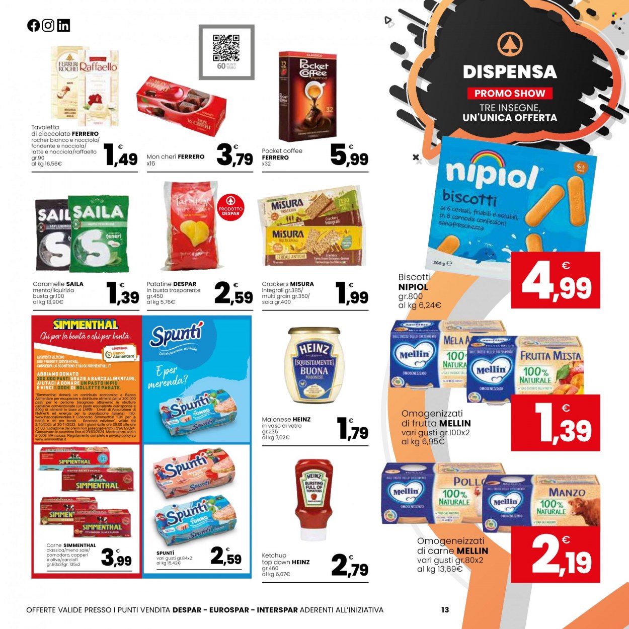 Volantino Despar - 13/11/2023 - 23/11/2023. Pagina 13