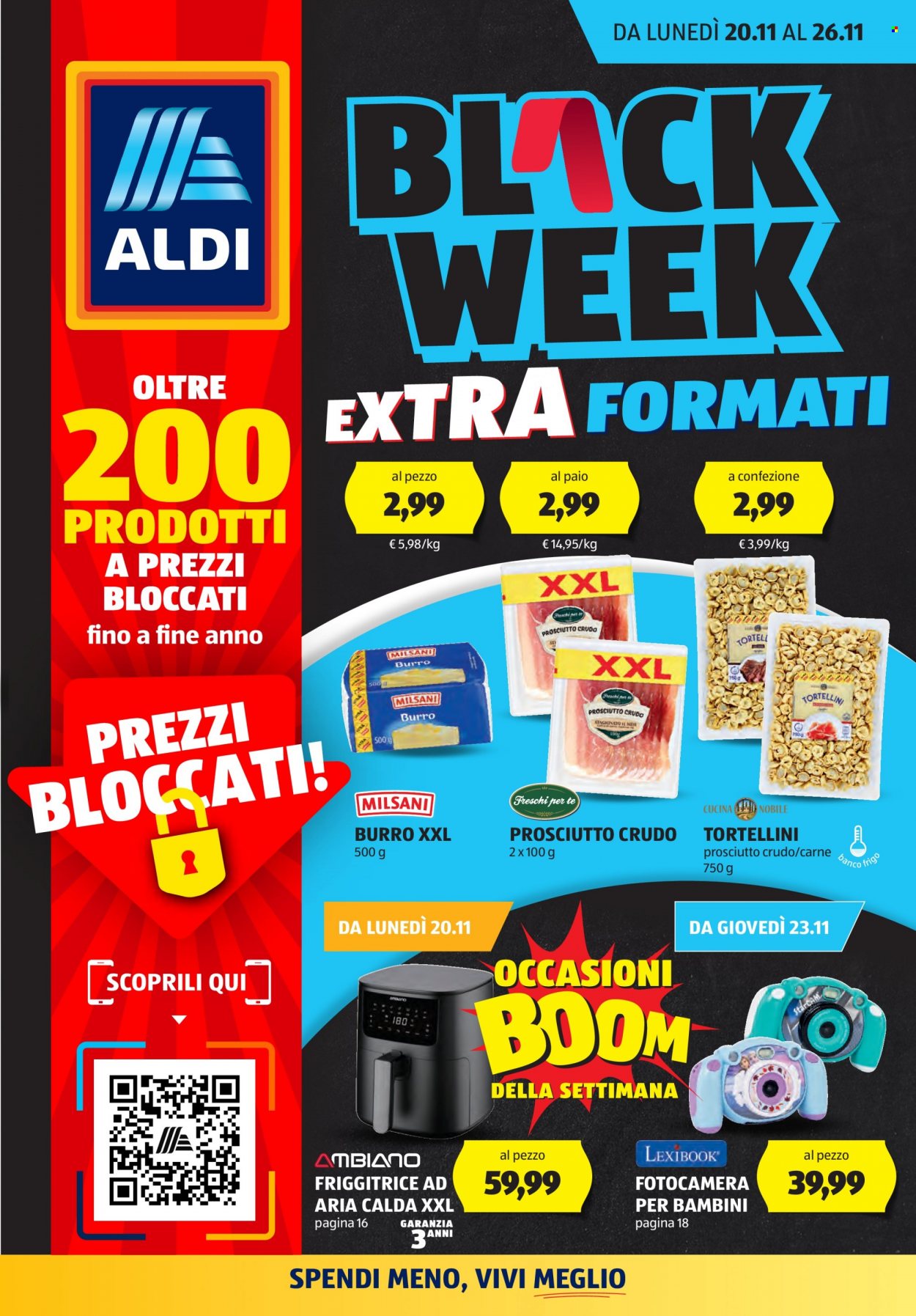 Volantino Aldi - 20/11/2023 - 26/11/2023. Pagina 1